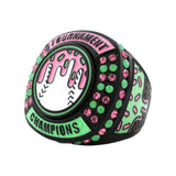 GEN27 Drip Baseball Black Watermelon Tournament Champions Ring