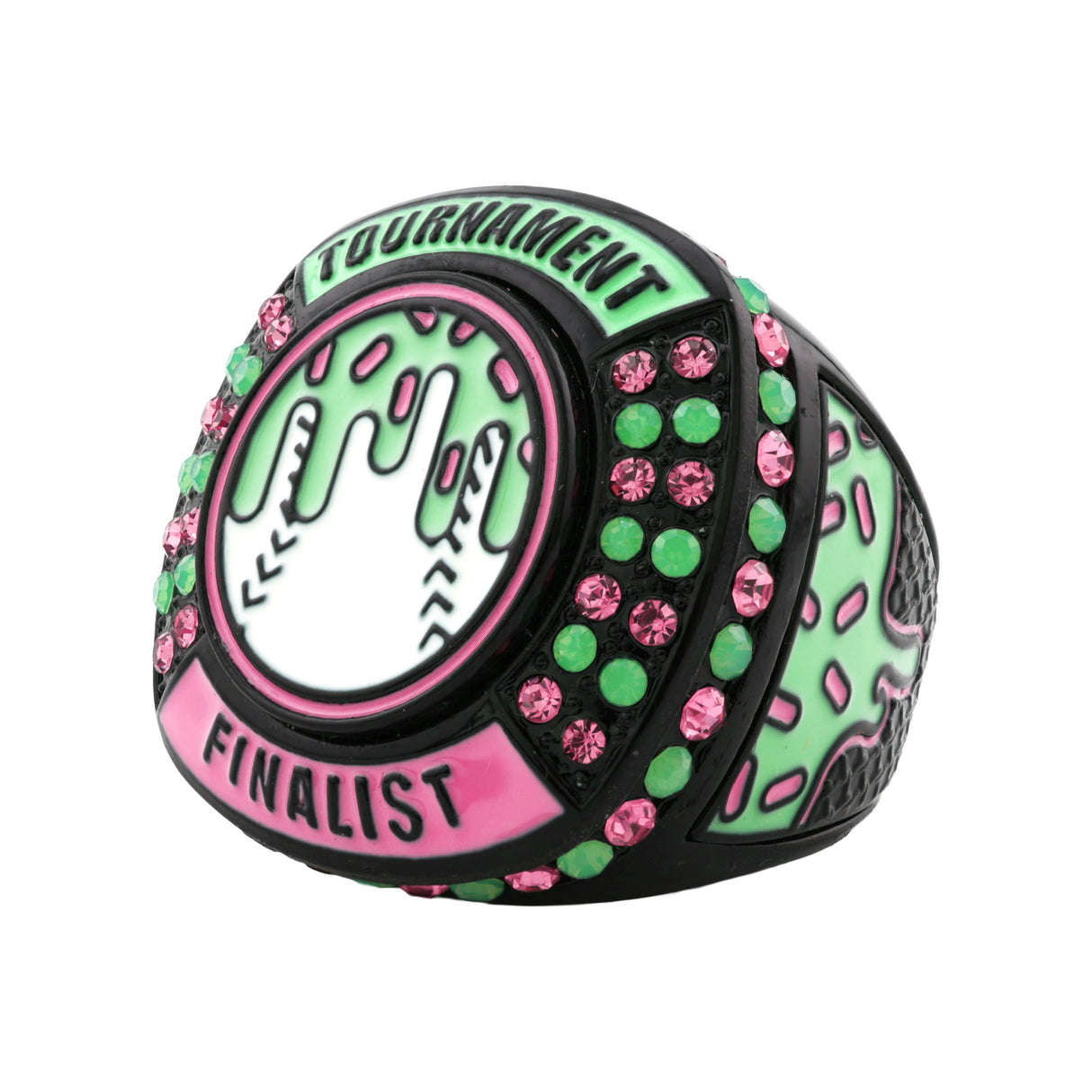 GEN27 Drip Baseball Black Watermelon Tournament Finalist Ring