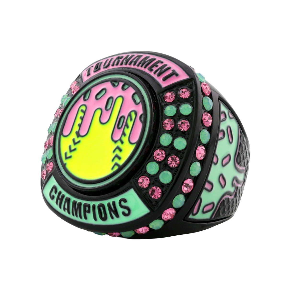 GEN27 Drip Softball Black Watermelon Tournament Champions Ring