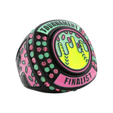 GEN27 Drip Softball Black Watermelon Tournament Finalist Ring