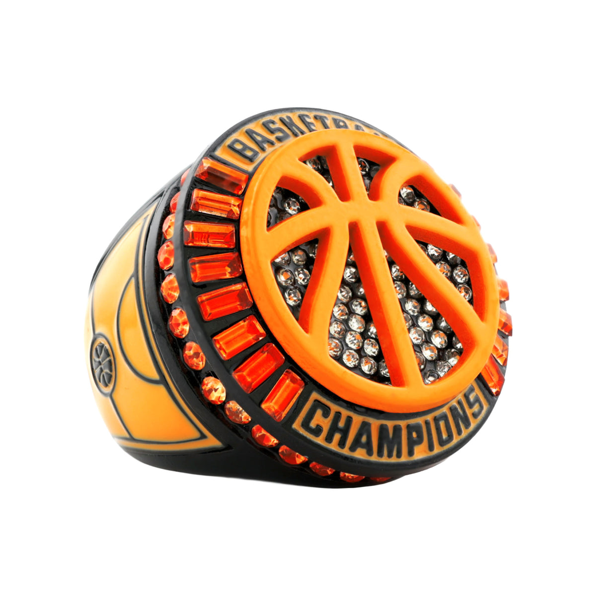 Basketball27B Black&Orange Champions Ring