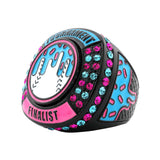 GEN27 Drip Baseball Black Icy Tournament Finalist Ring