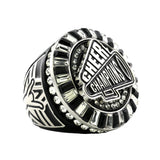 Cheer26 Black&Silver Champions Ring
