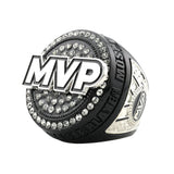 MVP26 Black Silver Ring