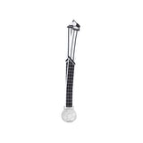 MED27 3'' Silver/Black&White Soccer Medal