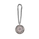 Baseball/Softball Stone Chain Gunmetal/Clear/White