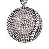 Baseball/Softball Stone Chain Gunmetal/Clear/White