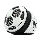 Soccer2 Black&White Champions Ring