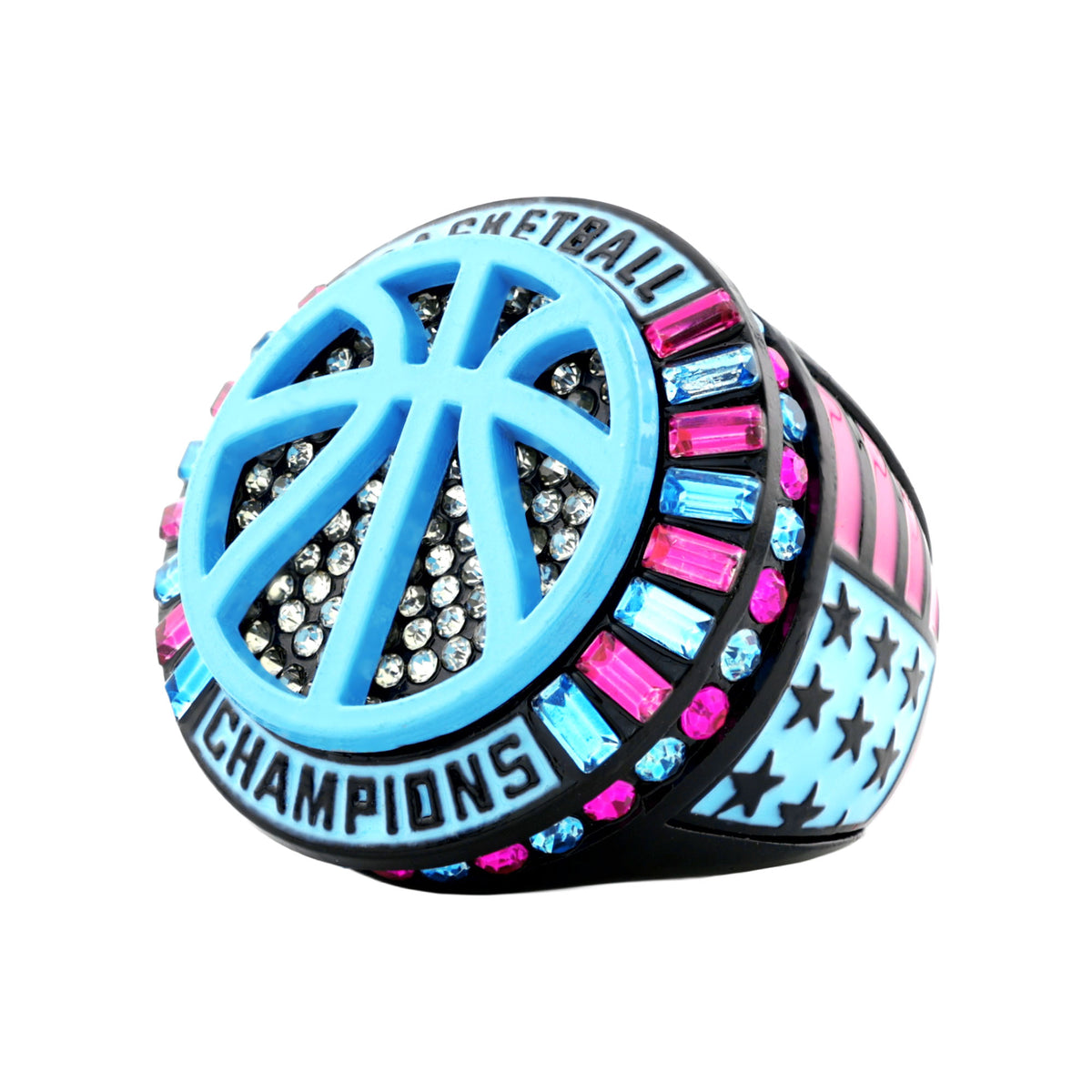 Basketball27B Drip Blackout Champions Ring