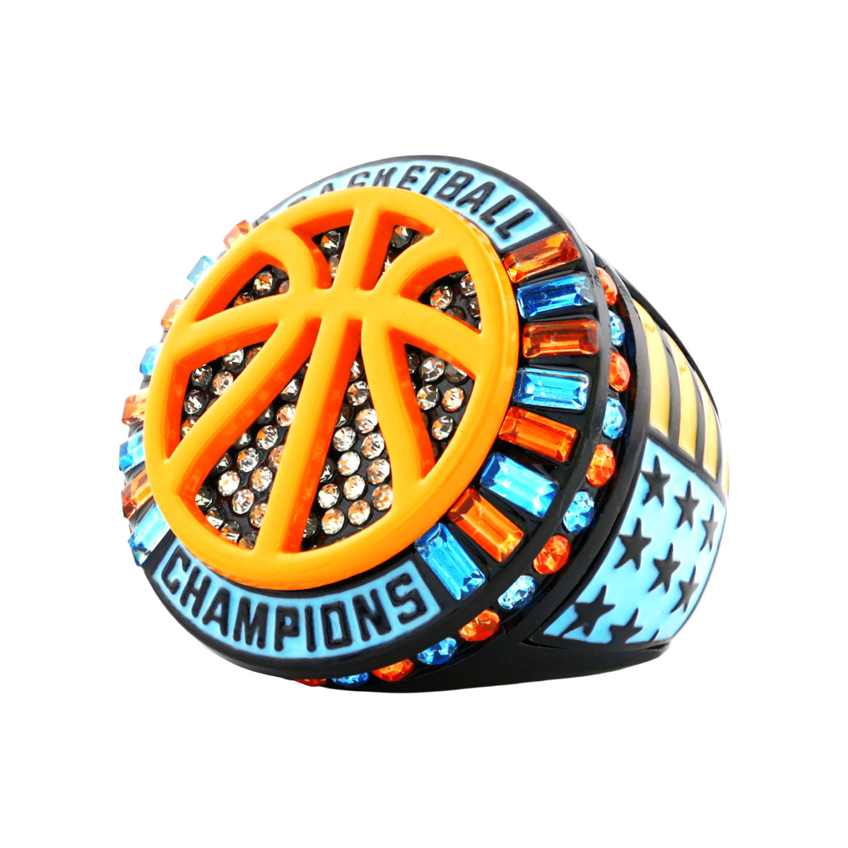 Basketball27B Tropic Blackout Champions Ring