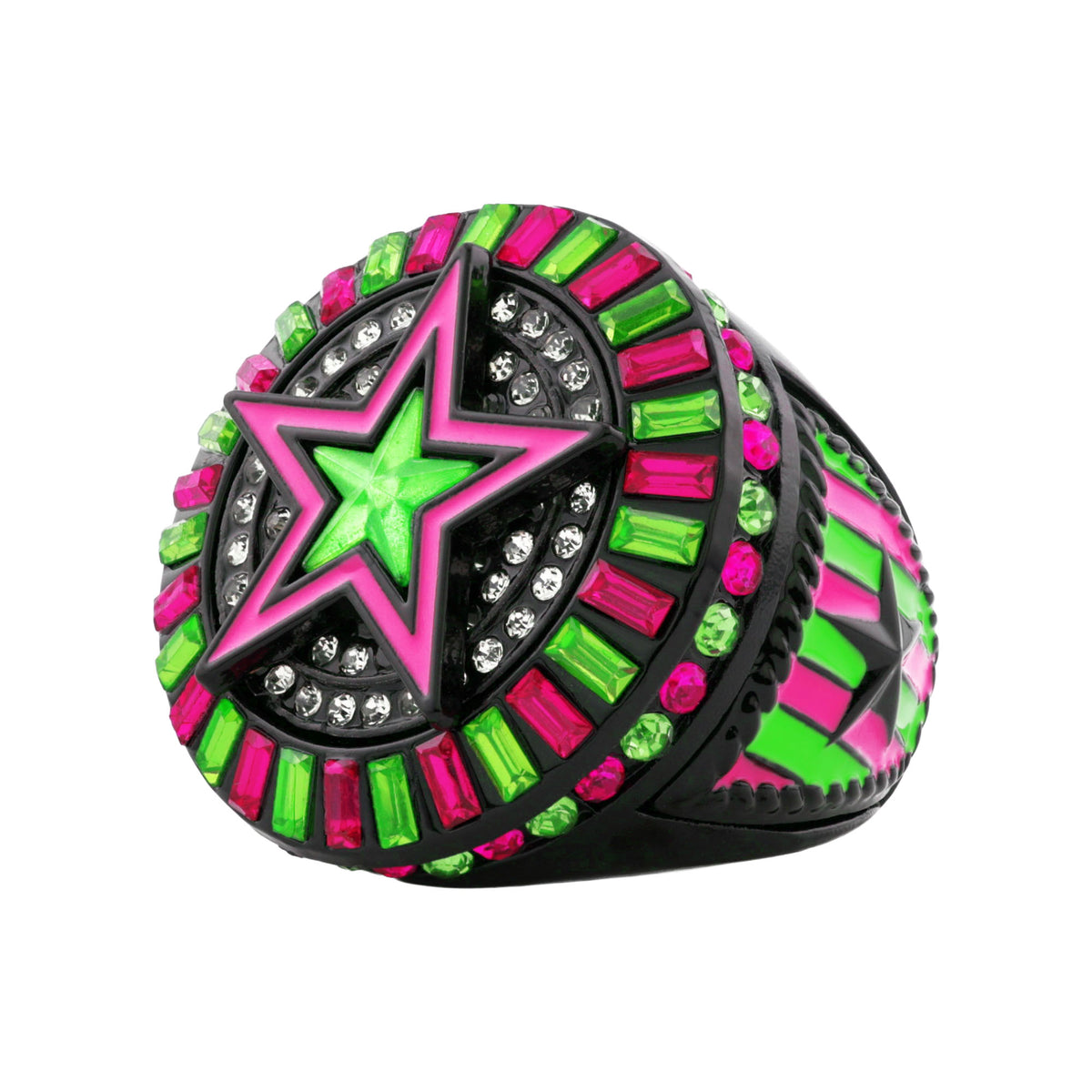 Star26 Black&Watermelon Ring