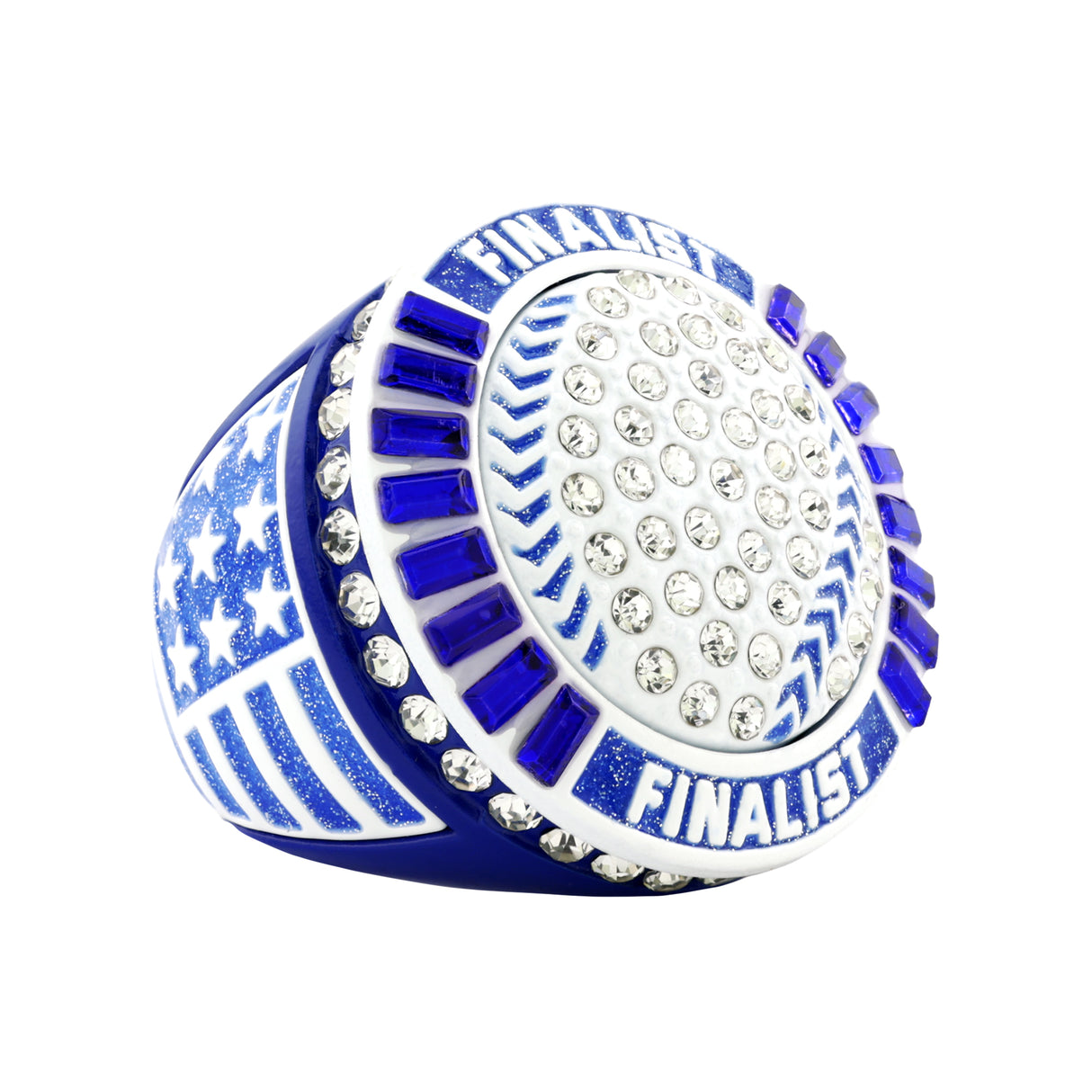 GEN26E Glitter Deep Sea Blue Finalist Ring