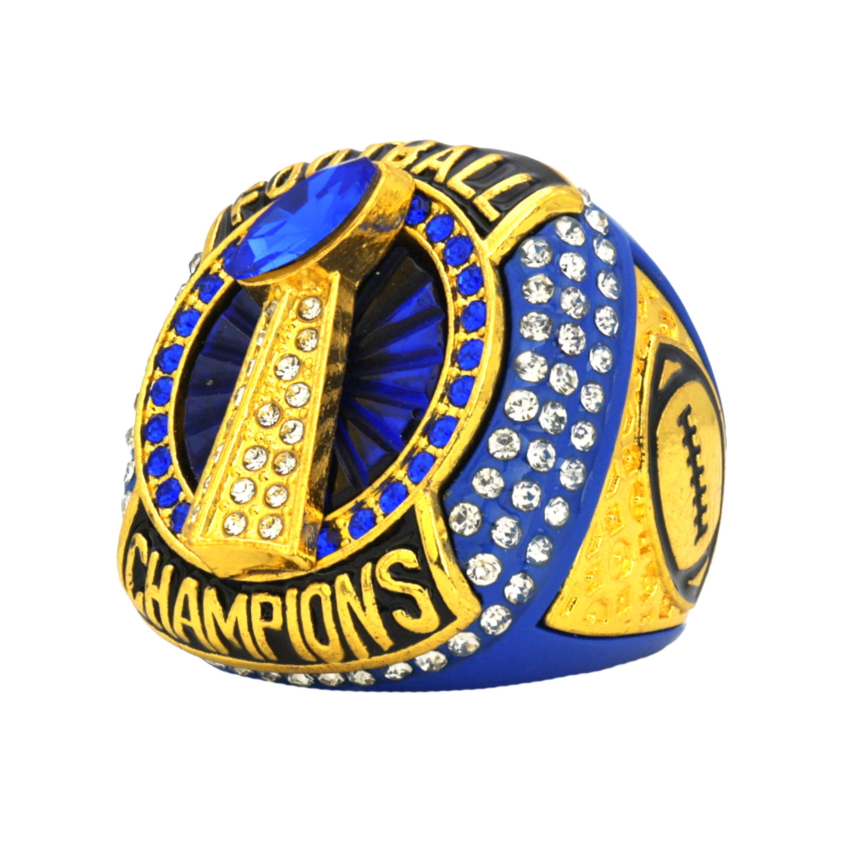 Football25 Royal Blue Champions Ring