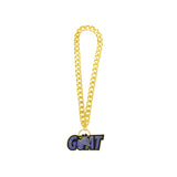 Goat Stone Chain Gold&Blue
