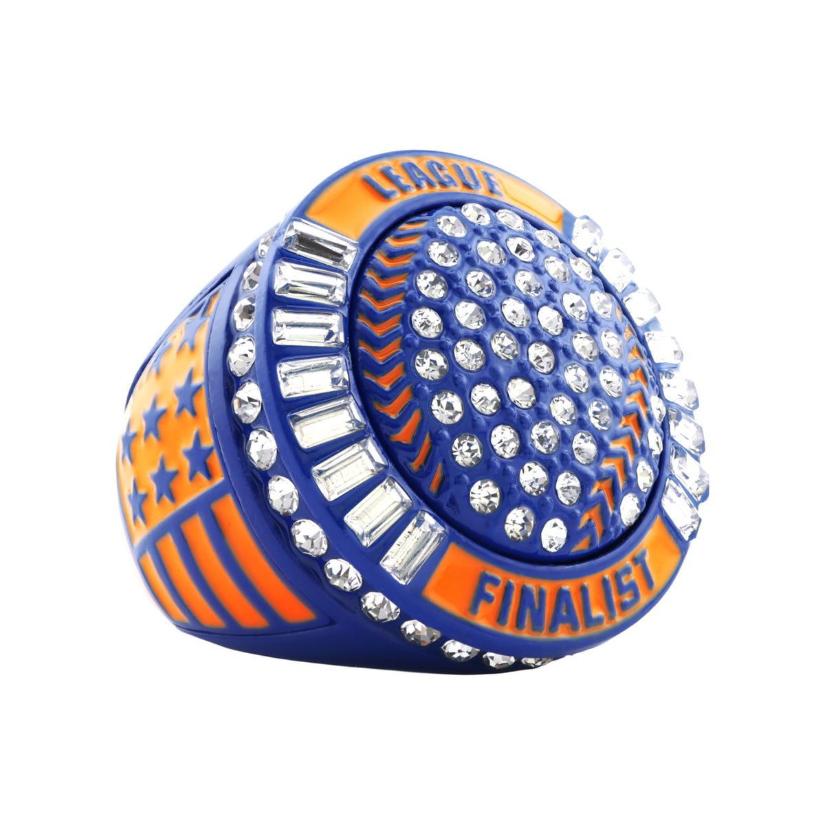 GEN26E Blue&Orange 2 League Finalist Ring