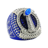 Football25 Royal Blue All Stones 2 Ring