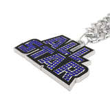 All Star Stone Chain Silver/Blue