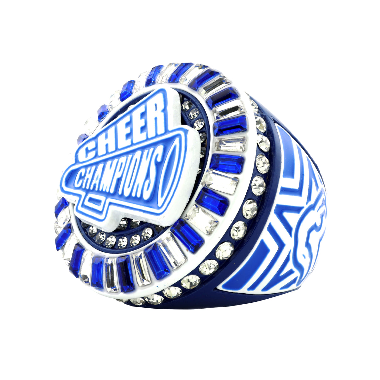 Cheer26 Blue&White Champions Ring