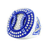 GEN26B Blue&White Finalist Ring
