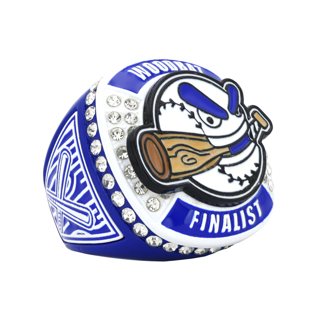 Woodbat26 Blue&White Finalist Ring