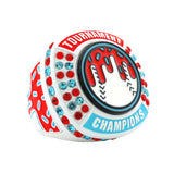 GEN27 Drip Baseball White Candy Tournament Champions Ring
