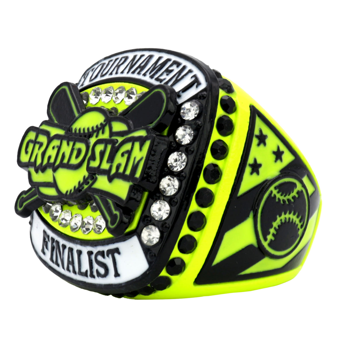 GS25 Neon Yellow Finalist Ring