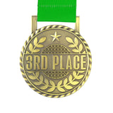 MED26 Antique Bronze&Green 3rd Place