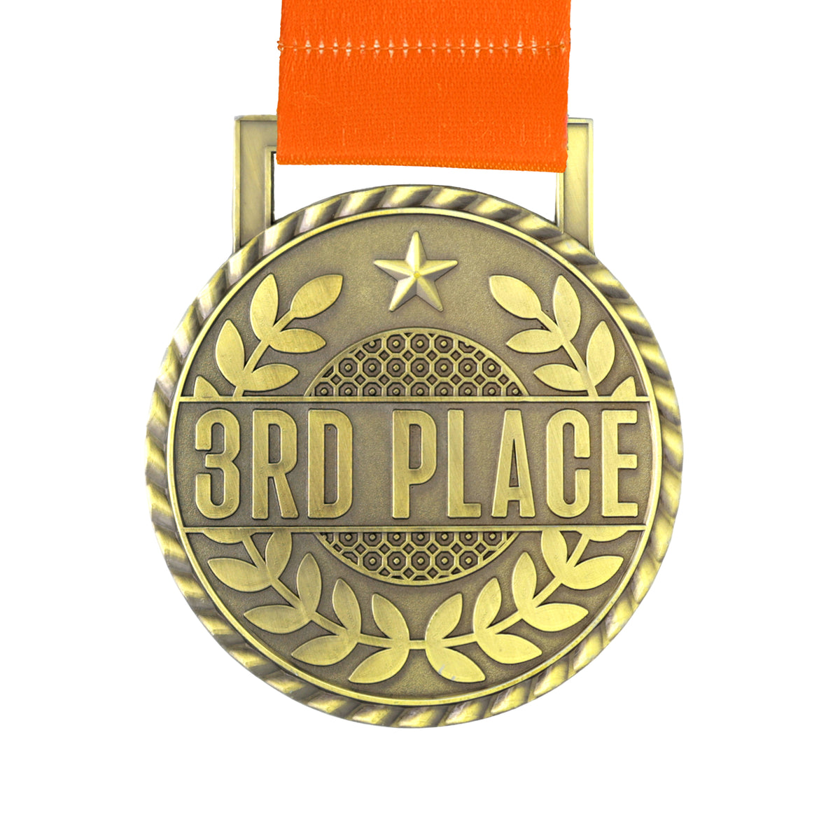 MED26 Antique Bronze&Orange 3rd Place