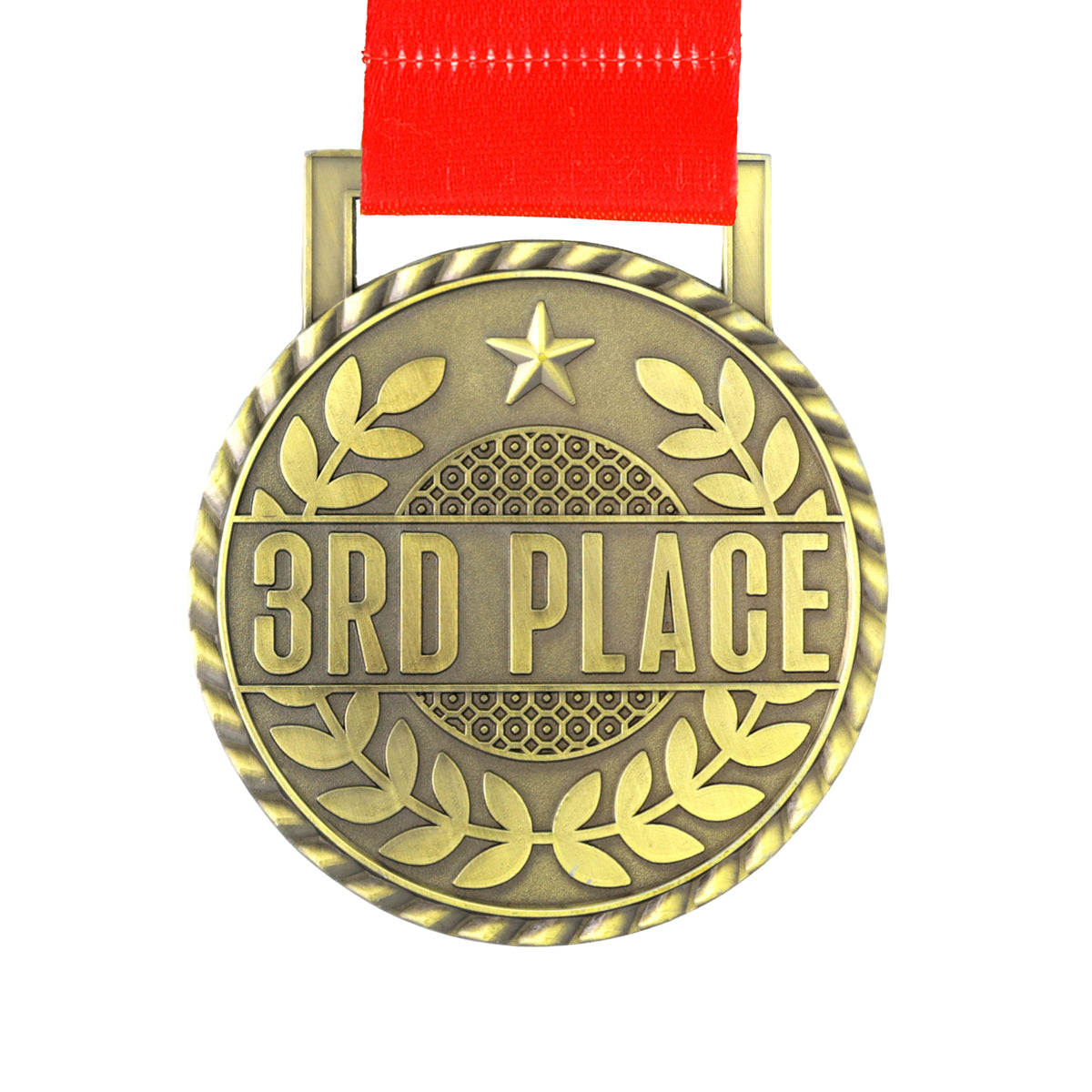 MED26 Antique Bronze&Red 3rd Place