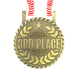 MED26 Antique Bronze&iHeartBaseball 3rd Place
