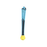 MED27 3'' Gold/Black&Blue Soccer Medal