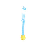 MED27 3'' Gold/Carolina&White Soccer Medal