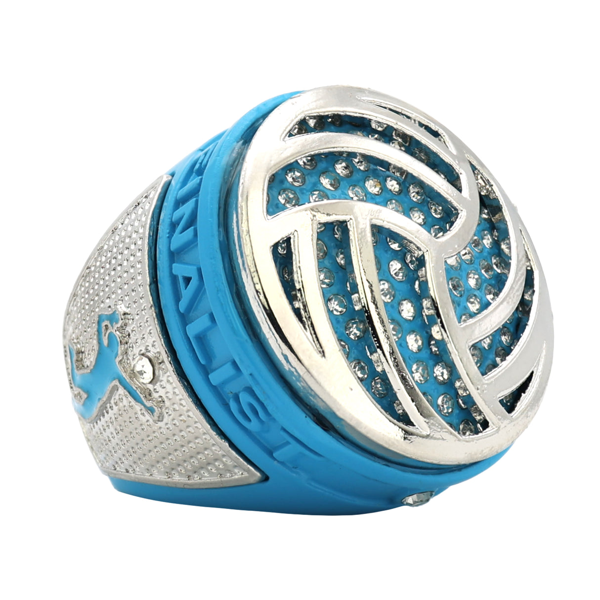 Volleyball Babyblue Finalist Ring