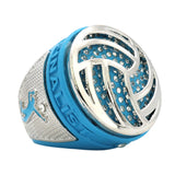 Volleyball Babyblue Finalist Ring