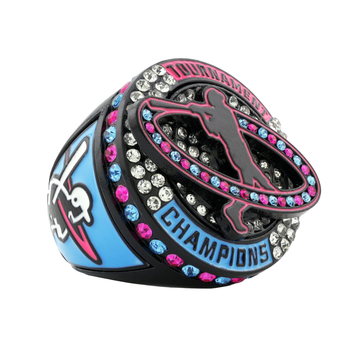 GEN26C Baseball Blackout Drip Tournament Champions Ring