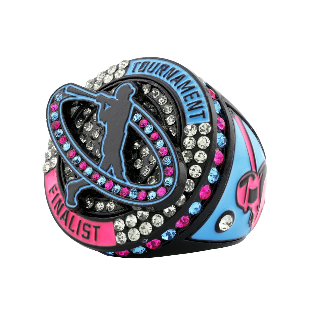 GEN26C Baseball Blackout Drip Tournament Finalist Ring