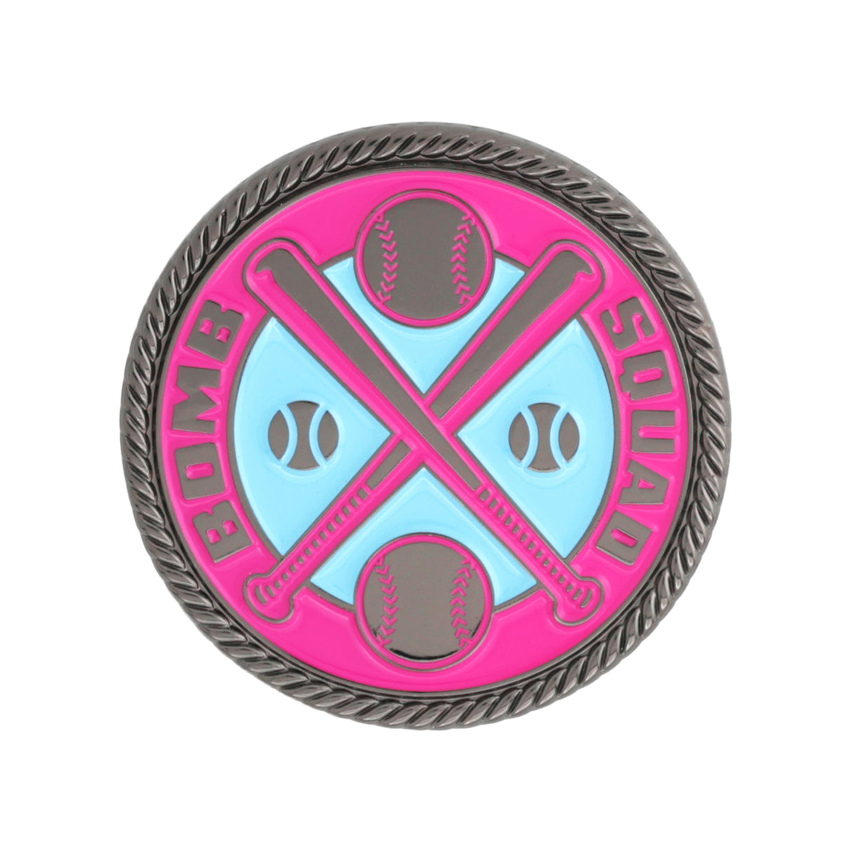 Bomb Squad Blackout Drip Coin