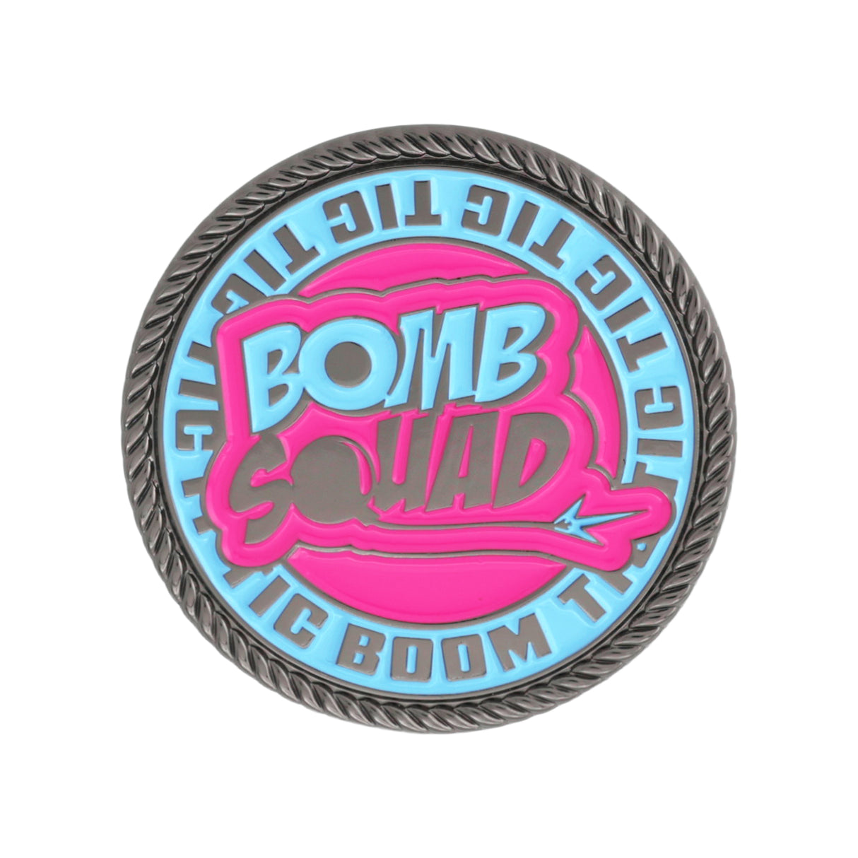 Bomb Squad Blackout Drip Coin