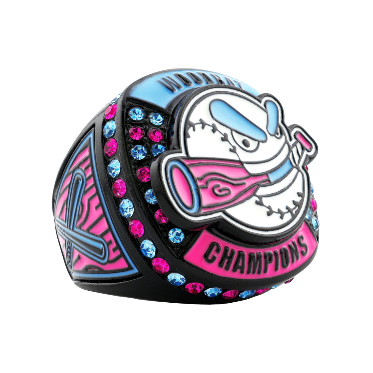 Woodbat26 Blackout Drip Champions Ring