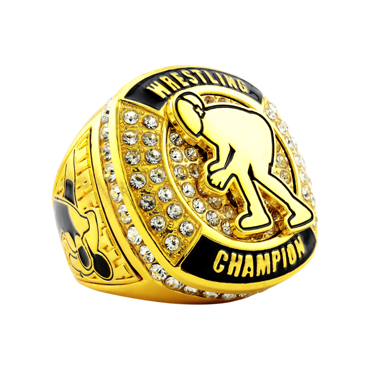 Wrestling26 Gold Champions Ring