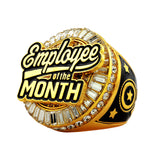 Employee of the Month Gold Ring