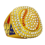 GEN25A Gold All Stones Ring