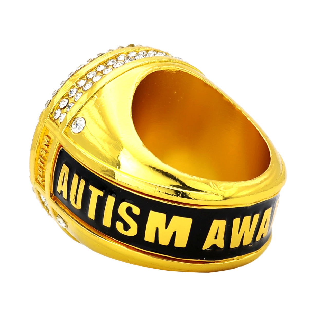 GEN25 Gold Autism Awareness Champions Ring