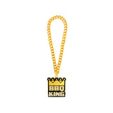 BBQ King Stone Chain Gold&Clear