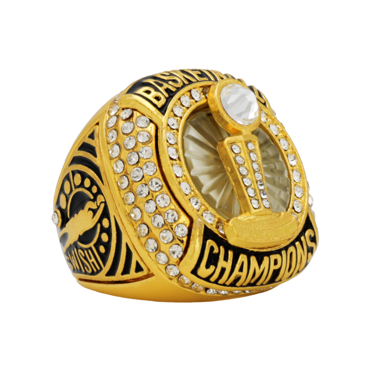 Basketball25 Gold Champions Ring