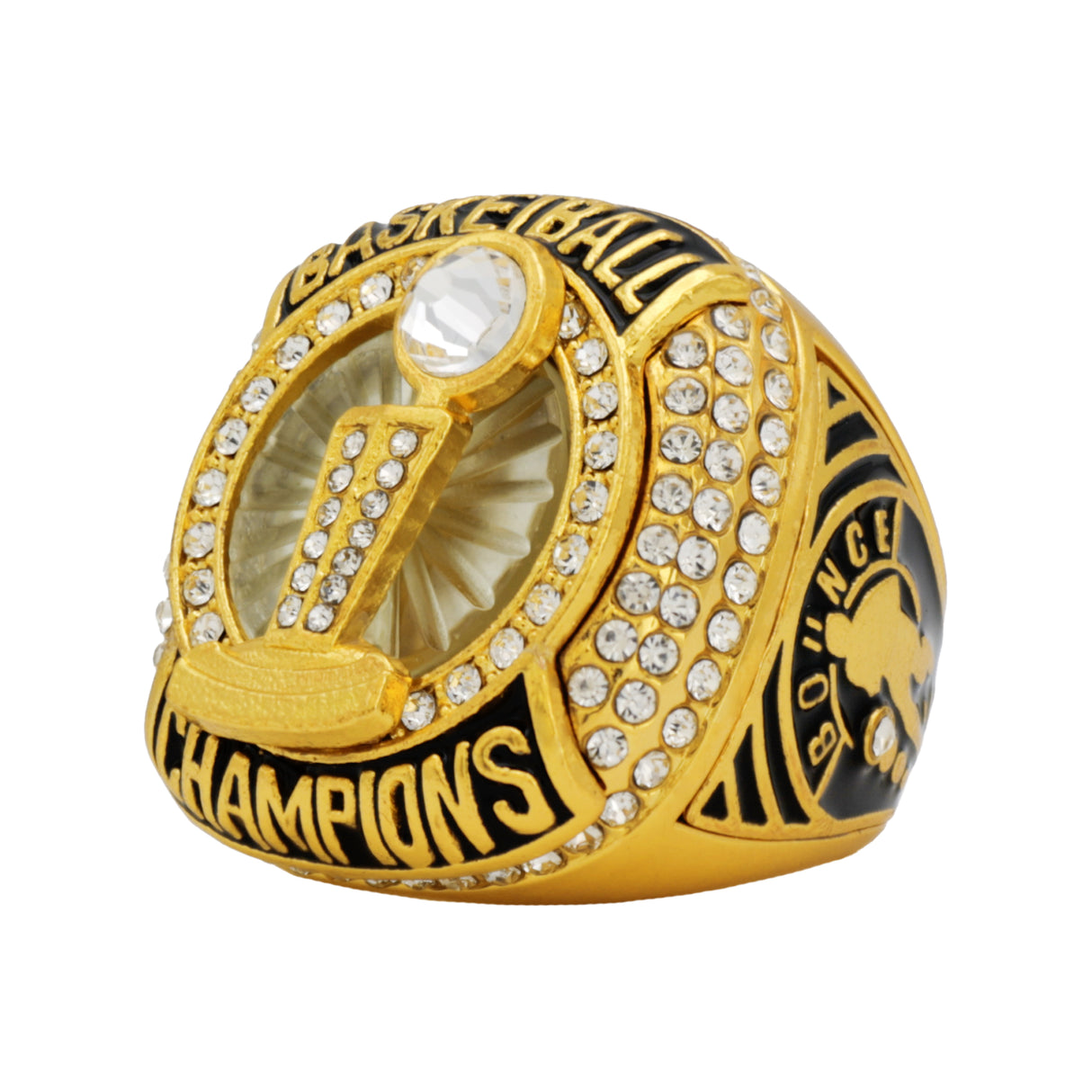Basketball25 Gold Champions Ring