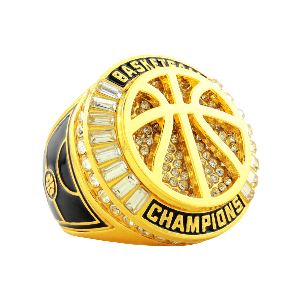 Basketball27B Gold Champions Ring