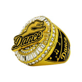 Dance27 Gold All Stones Ring