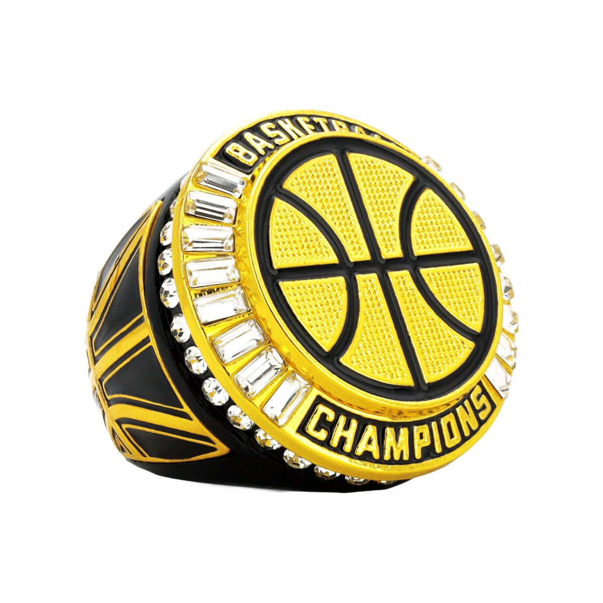 Basketball27A Black&Gold Champions Ring