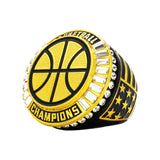 Basketball27A Black&Gold Champions Ring